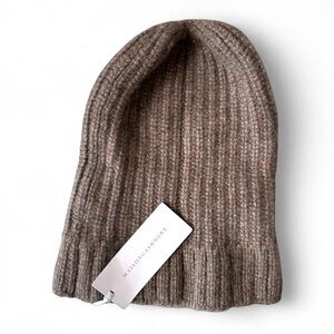 Maison Cashmere Fisherman Beanie – Made in Italy – NWT